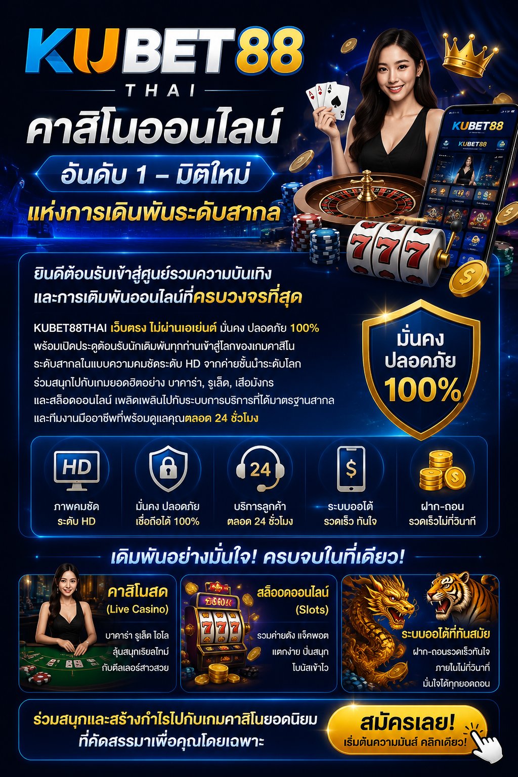 KUBET88THAI คาสิโนออนไลน์