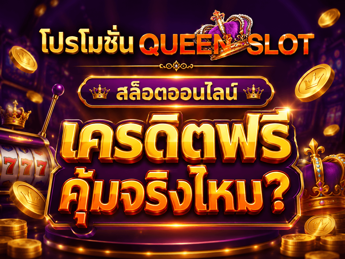 โปรโมชั่น QUEENSLOT