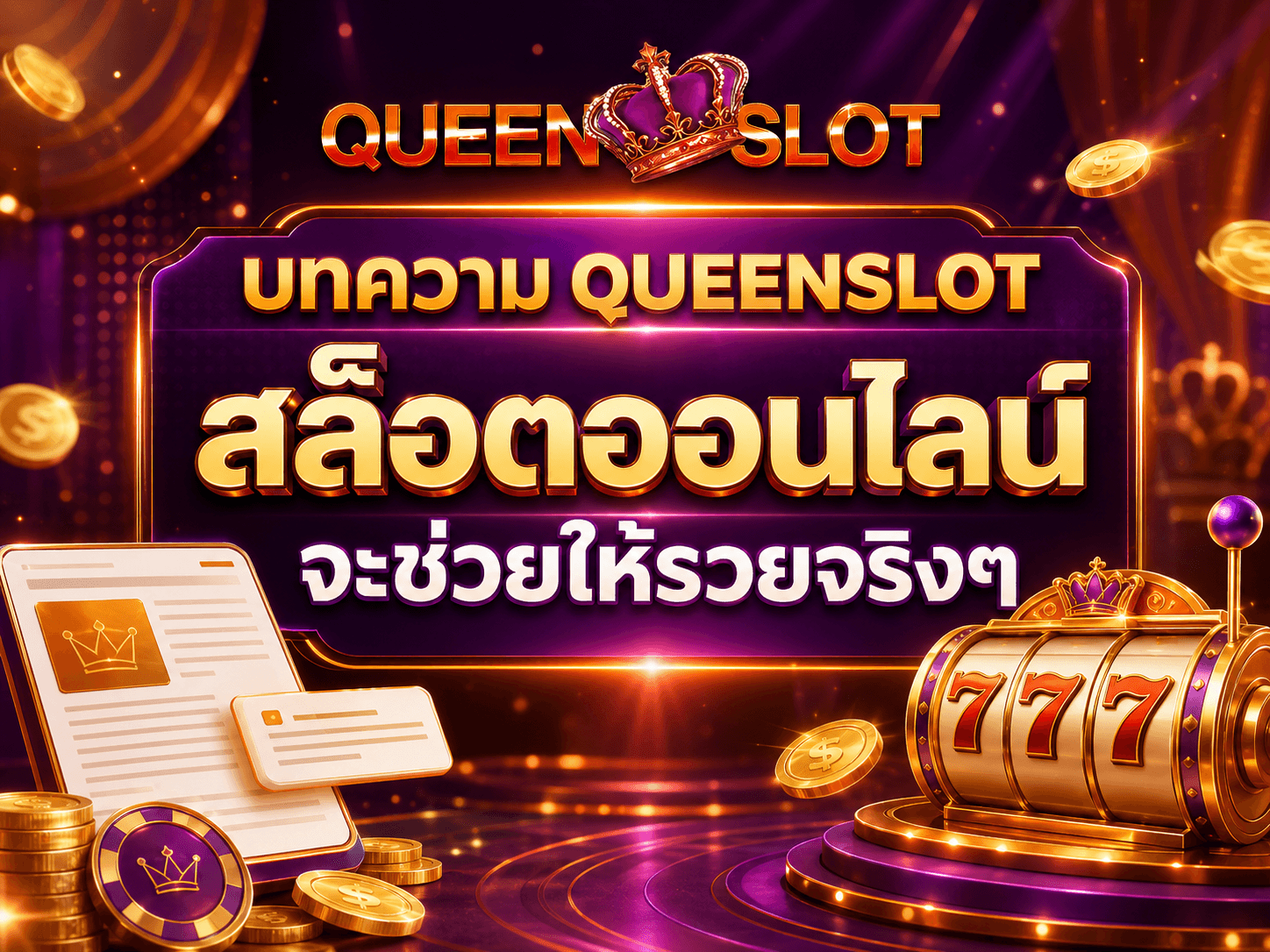 บทความ QUEENSLOT