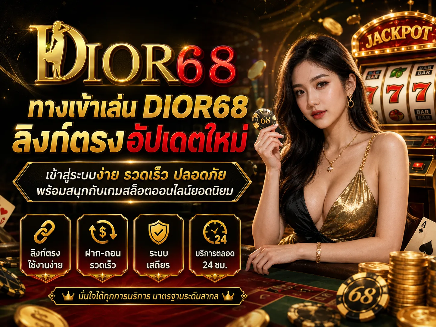  ทางเข้าเล่น DIOR68