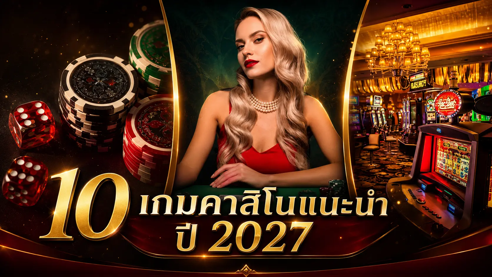 10 เกมคาสิโนแนะนำ ปี 2027